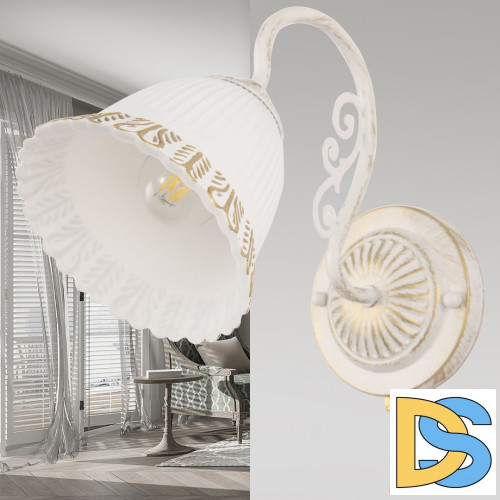 Бра Arte Milano 340800/1W WT+G