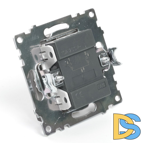 Выключатель 2-клавишный Stekker Катрин GLS10-7102-04 49021