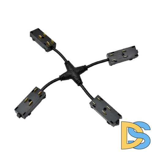 Коннектор питания Х-образный Aployt Magnetic track 220 APL.0280.00.05