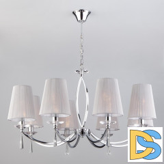 Подвесная люстра Eurosvet Valery 60079/8 хром