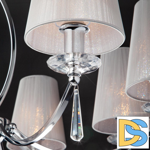 Подвесная люстра Eurosvet Valery 60079/8 хром