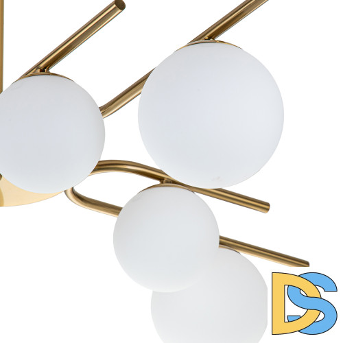 Люстра на штанге Escada Sphere 642/8P Brass