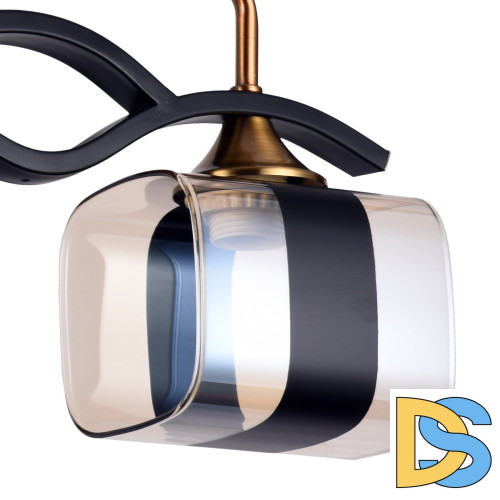 Потолочная люстра Reluce 72106-0.3-03 BK+GAB