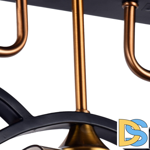 Потолочная люстра Reluce 72106-0.3-03 BK+GAB