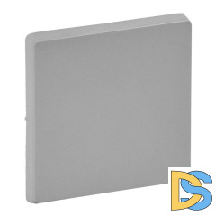 Лицевая панель Legrand Valena Life выключателя одноклавишного алюминий 755002