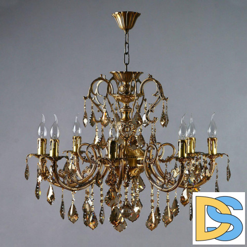 Подвесная люстра Ambiente Alicante 8888/8 AB Honey Leaf