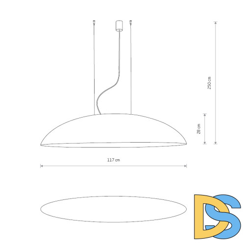 Подвесная люстра Nowodvorski Canoe 7927