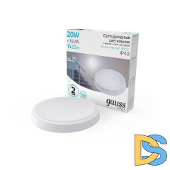 Настенно-потолочный светодиодный светильник Gauss Hall 193411220-OAS