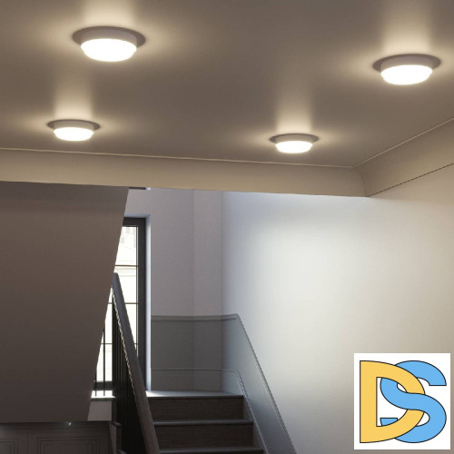 Настенно-потолочный светодиодный светильник Gauss Hall 193411220-OAS