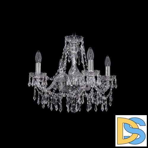 Подвесная люстра Bohemia Ivele Crystal 1403/4/160 Ni