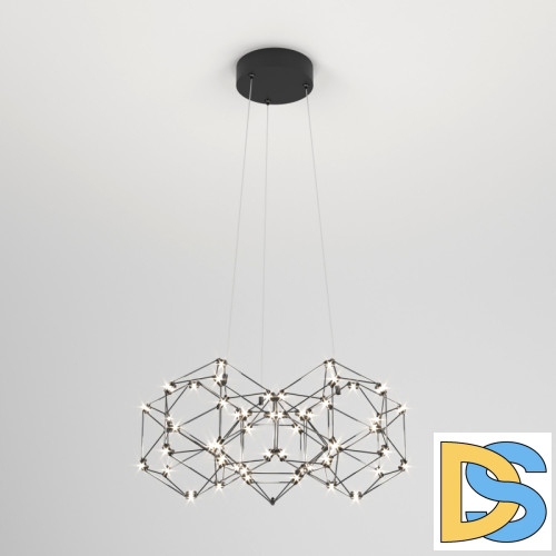 Подвесной светильник Eurosvet Uma 90169/5 черный жемчуг a061150