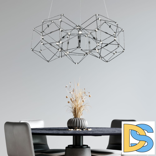 Подвесной светильник Eurosvet Uma 90169/5 черный жемчуг a061150