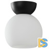 Потолочный светильник iLamp Mono C6079-1 BK+WH