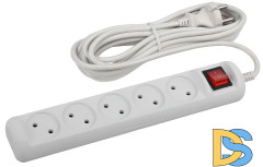 Удлинитель электрический Эра U-5s-5m-2x1 Б0044057