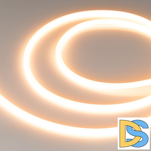 Светодиодная герметичная лента Arlight LUNA-X960-D8mm 24V Warm2400 (8 W/m, IP65, 360deg, 5m) 053356