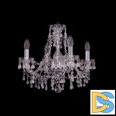 Подвесная люстра Bohemia Ivele Crystal 1410/4/160 Ni V0300