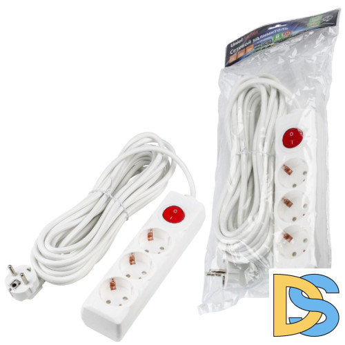 Удлинитель бытовой Uniel Ultra S-GCU3-7B WHITE UL-00010019