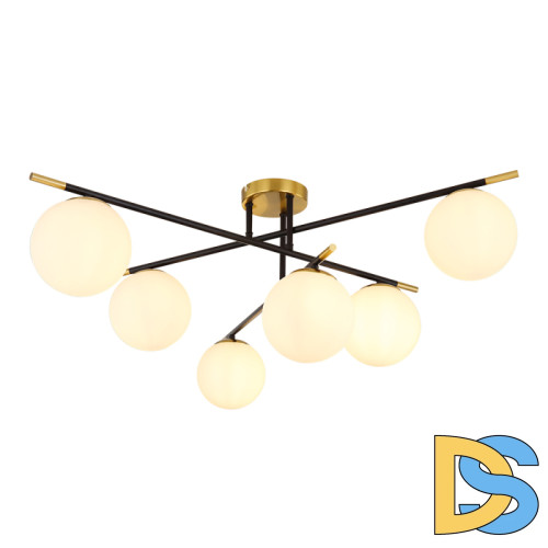 Потолочная люстра Arte Lamp Alcor A2224PL-6BK
