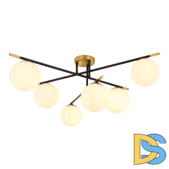 Потолочная люстра Arte Lamp Alcor A2224PL-6BK