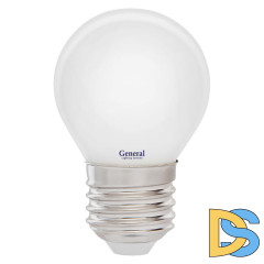 Филаментная светодиодная лампа General GLDEN-G45S-M-8-230-E27-6500 654700