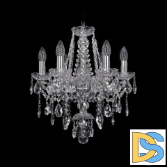 Подвесная люстра Bohemia Ivele Crystal 1415/6/141 Ni