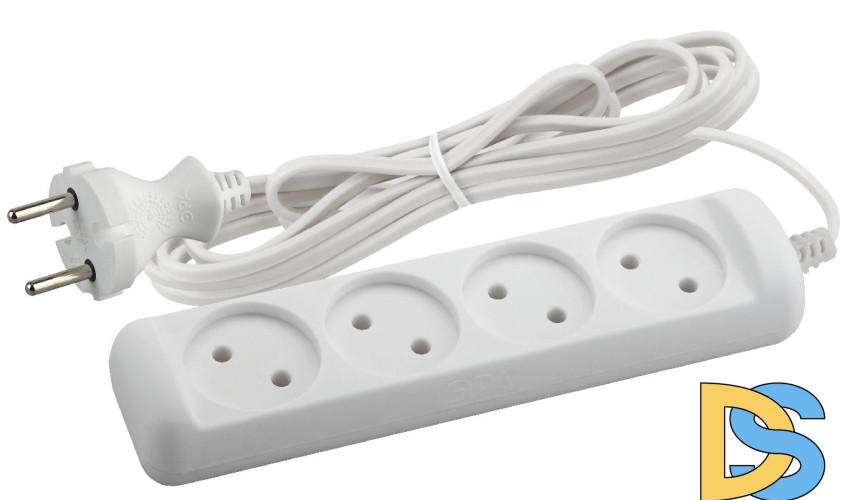 Удлинитель электрический Эра UX-4-3m Б0038560