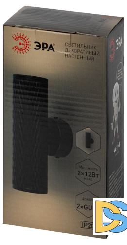 Настенный светильник Эра WL46 BK Б0058502