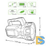 Прожекторный светодиодный фонарь Gauss аккумуляторный 149х111 150 лм GF604