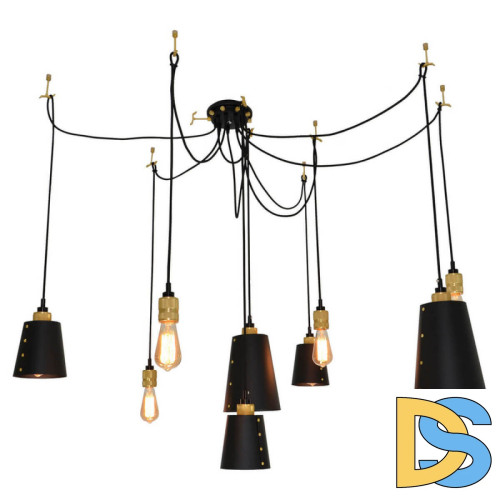 Подвесная люстра Lussole Loft Shirley GRLSP-9869