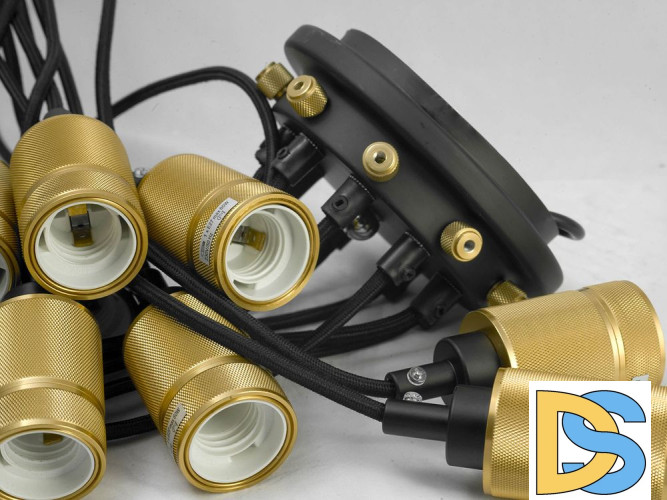 Подвесная люстра Lussole Loft Shirley GRLSP-9869