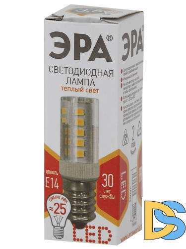 Лампа светодиодная Эра E14 3,5W 2700K LED T25-3,5W-CORN-827-E14 Б0028744