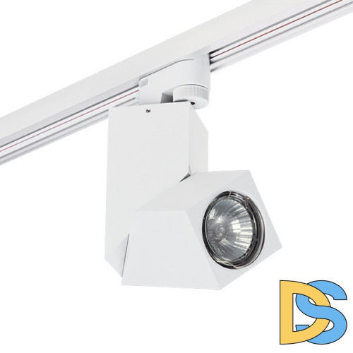 Трековый светильник Lightstar Track 1 white A1T051056 (592016+051056)