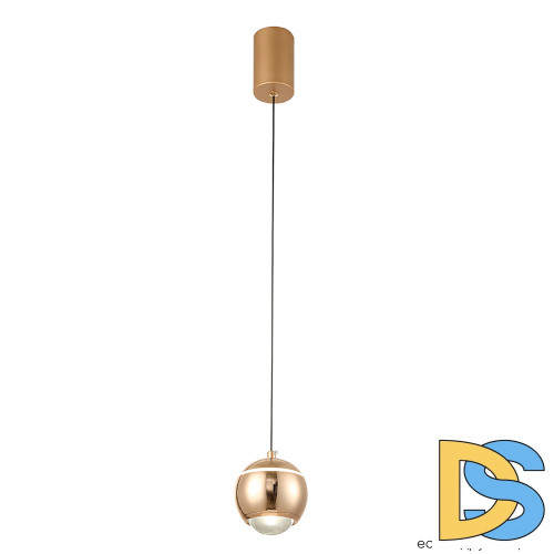 Подвесной светильник Crystal Lux CARO SP LED GOLD