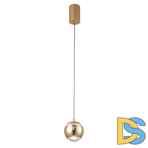 Подвесной светильник Crystal Lux CARO SP LED GOLD