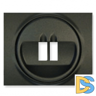 Лицевая панель для аудиорозетки Legrand Galea Life - темная бронза