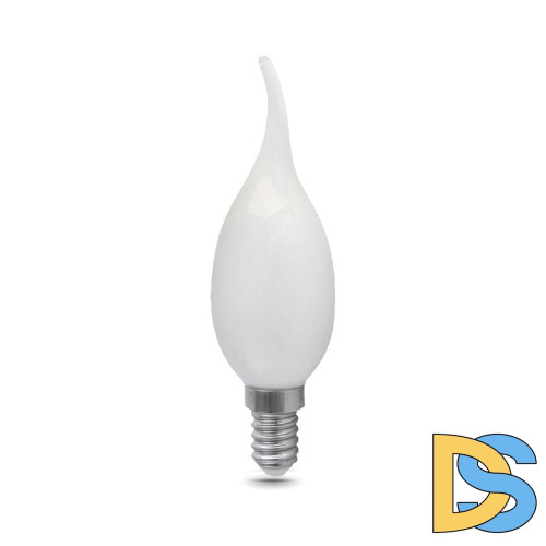 Лампа светодиодная филаментная диммируемая Gauss E14 9W 3000К матовая 104201109-D