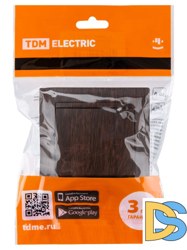 Выключатель одноклавишный Лама TDM Electric SQ1815-0401