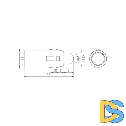 Модуль герметичный Arlight ARL-D12 5V RGB 023329