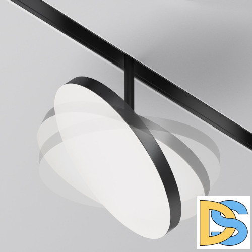 Трековый магнитный светильник Maytoni Plato TR131-2-15W4K-B