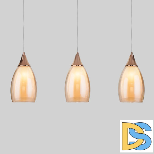 Подвесной светильник Eurosvet Cosmic 50285/3 золото