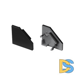 Заглушка глухая Arlight SL-KANT-H18 FLAT BLACK 049431