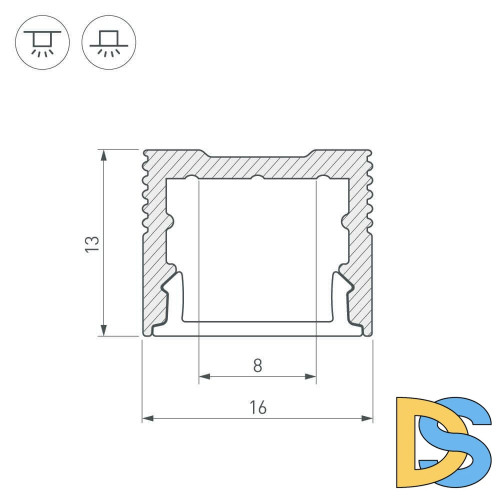 Профиль Arlight 025869
