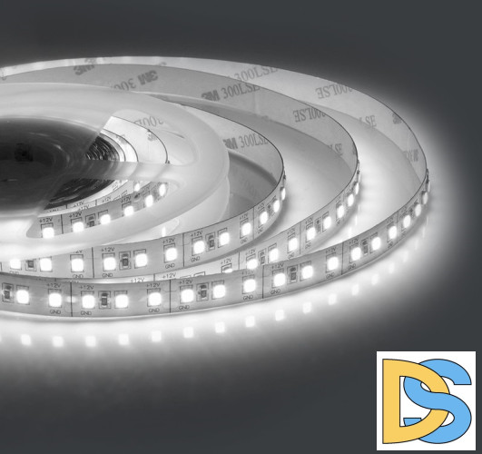 Светодиодная лента Apeyron Стандарт 12В 2835 14,4Вт/м 400К 5м IP20 00-53