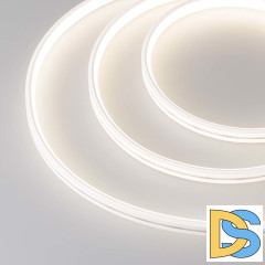 Лента герметичная Arlight MOONLIGHT-TOP-X320-11x7mm 24V Warm2700 (10 W/m, IP65, CSP, 5m, wire x2) 039445