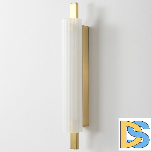 Настенный светильник Crystal Lux TUNNEL AP10 LED BRASS