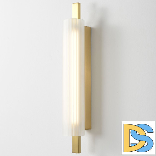 Настенный светильник Crystal Lux TUNNEL AP10 LED BRASS