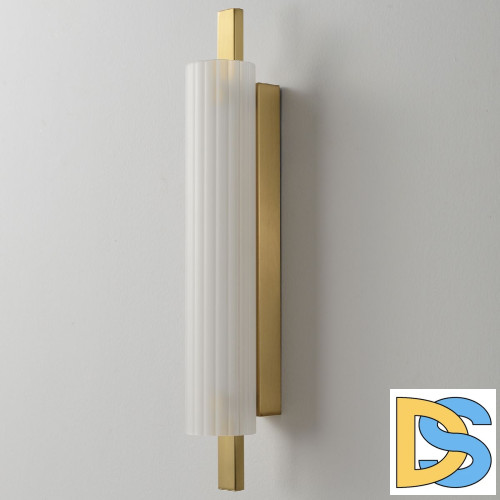 Настенный светильник Crystal Lux TUNNEL AP10 LED BRASS