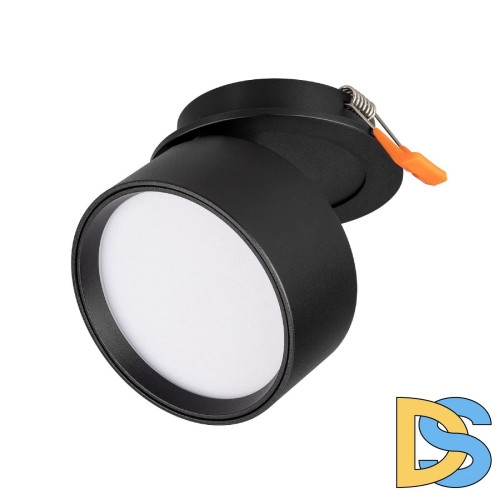 Встраиваемый спот Arlight LGD-POT-BUILT-R85-12W Warm3000 (BK, 100 deg, 230V) 045776