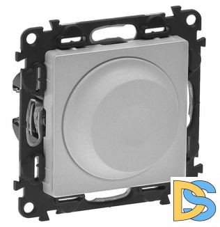 Светорегулятор Legrand Valena Life поворотный 754882-752060 Алюминий