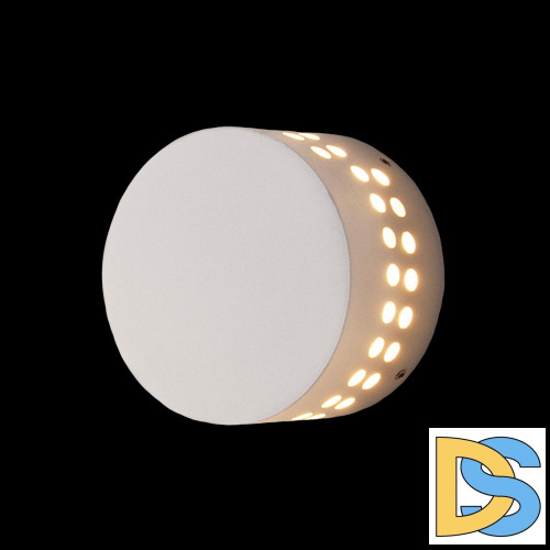 Уличный настенный светодиодный светильник Elektrostandard 1585 Techno LED Arkada белый 4690389116483